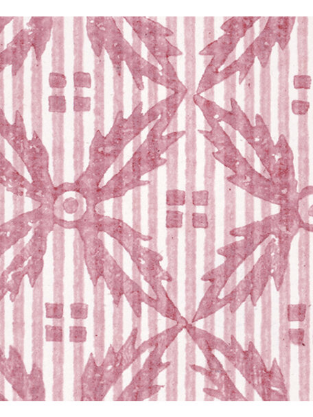 Edelweiss Pink Bathroom Wallpaper