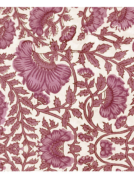 Bombay Flower Pink Bathroom Wallpaper