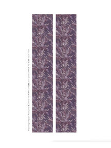 Vintage Feathers Purple Repetive wallpaper