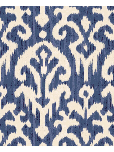 Pachacuti Blue Repetive wallpaper