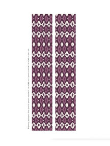 Deia ikat Purple Repetive wallpaper