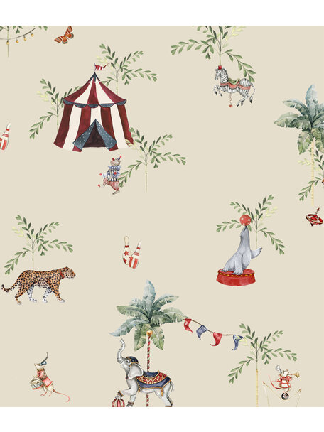 Circus Life  Light Wallpaper