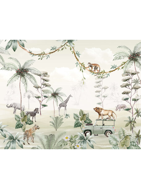 Safari Tour Wallpaper