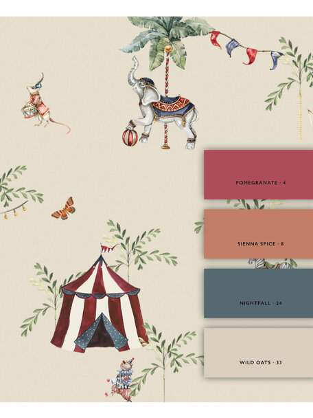 Circus Life  Light Wallpaper