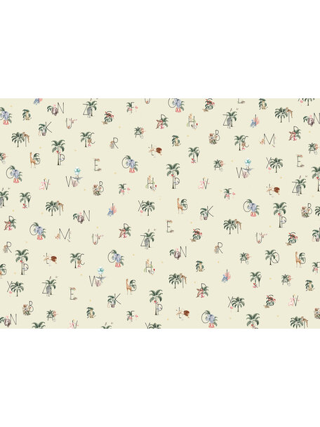 ABC Wallpaper Mural