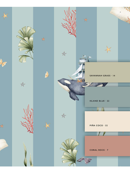 FantaSea Wallpaper Mural