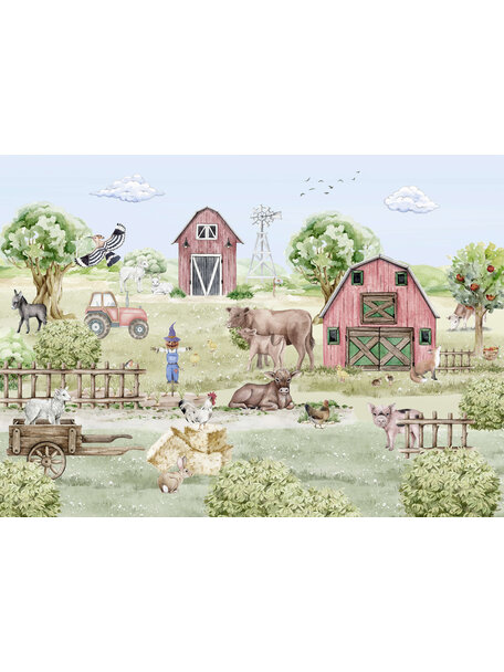 Farm Wallpaper Mural
