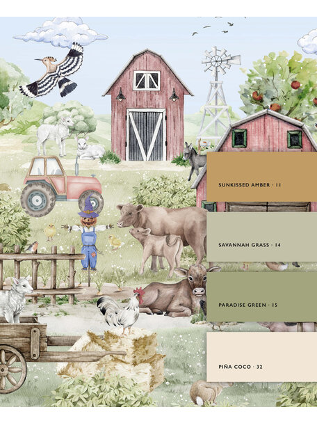 Farm Wallpaper Mural