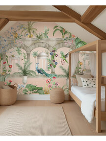 Floral Arches Wallpaper Mural