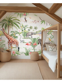 Jungle Tales Wallpaper Mural