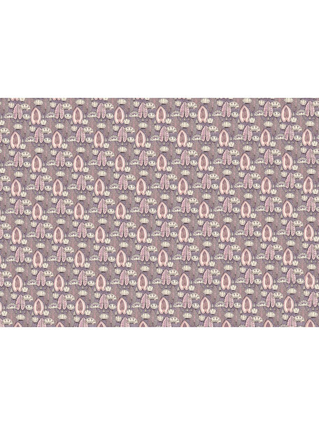Lily Serenade Purple Wallpaper Mural