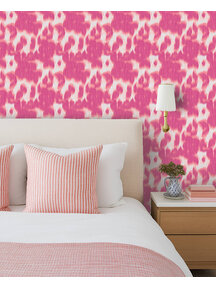 Modern Art Pink Wallpaper Mural
