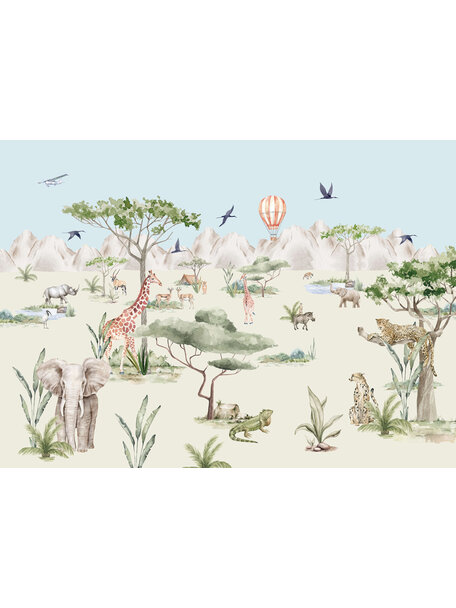 Out of Africa Wallpaper Mural