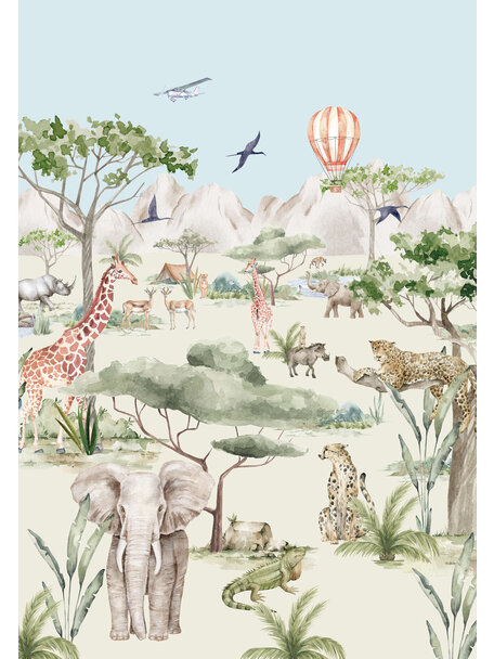 Out of Africa Wallpaper Mural - Copy