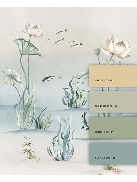 Pond Wallpaper Mural