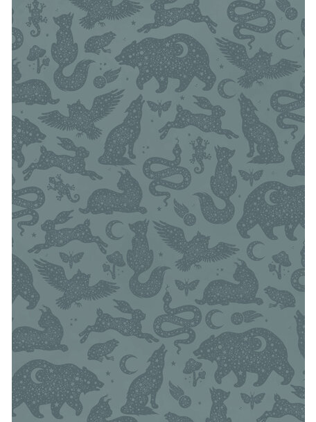 Starlight Blue Wallpaper Mural