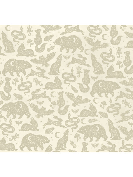 Starlight Beige Wallpaper Mural