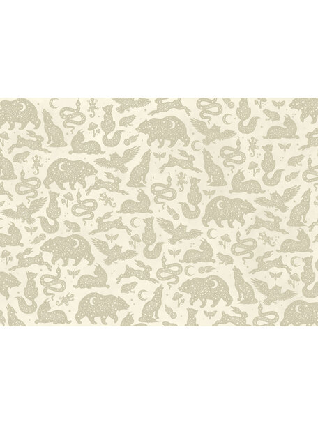Starlight Beige Wallpaper Mural