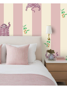 Wild Streaks Pink Wallpaper Mural