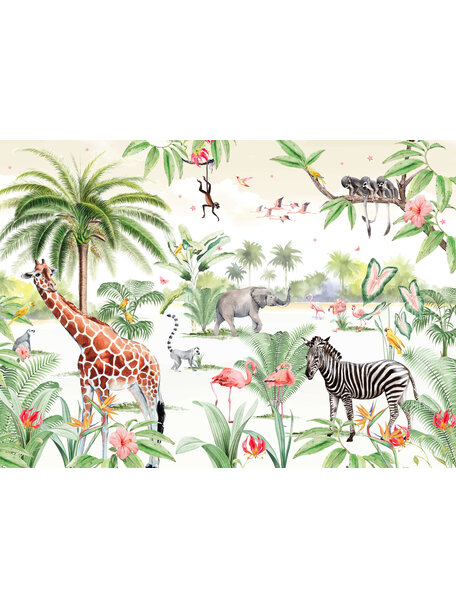 Jungle Tales Wallpaper