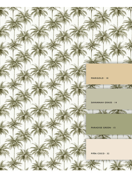 Miami Green Wallpaper