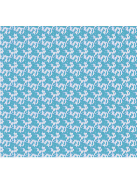 Modern Art Turquoise Wallpaper