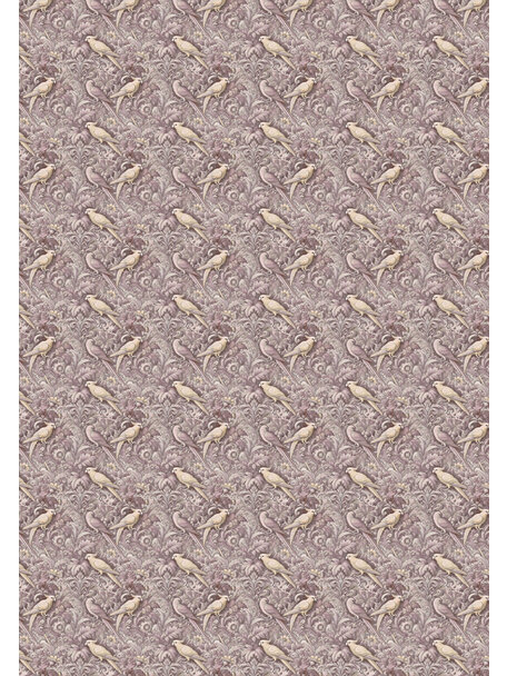 Plume Royale Purple Wallpaper