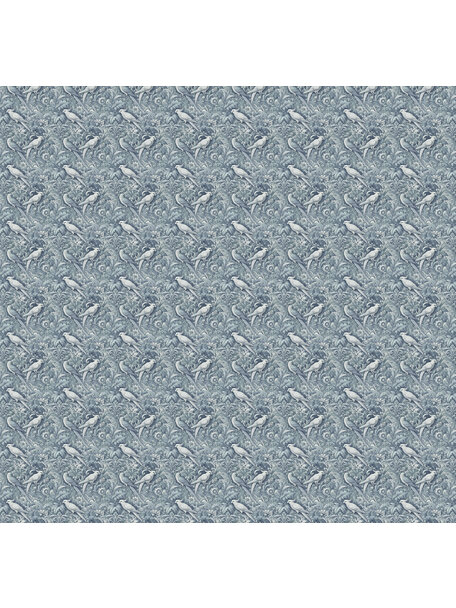 Plume Royale Blue Wallpaper