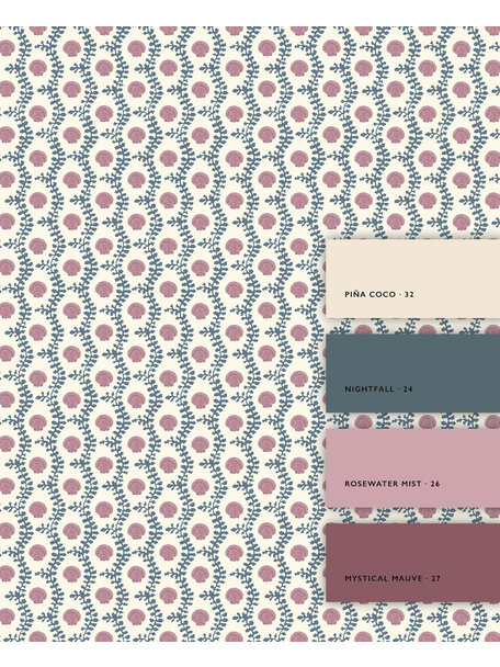 Shell Purple Wallpaper