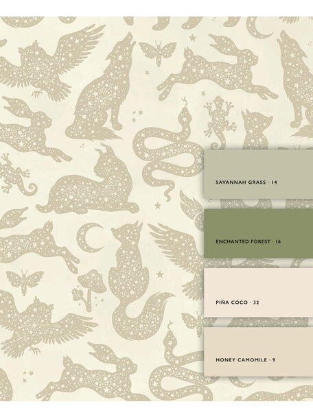 Starlight Beige Wallpaper