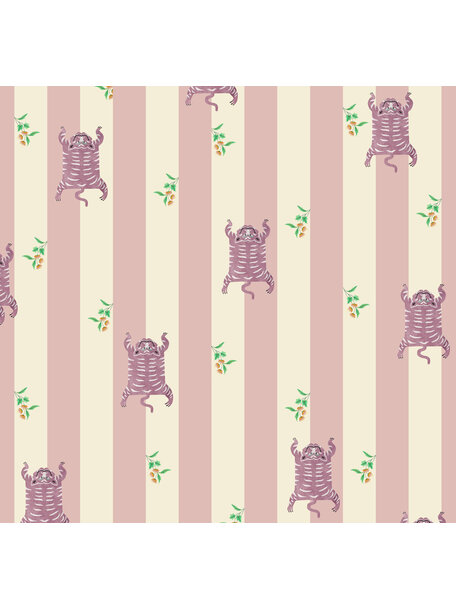 Wild Streaks Pink Wallpaper