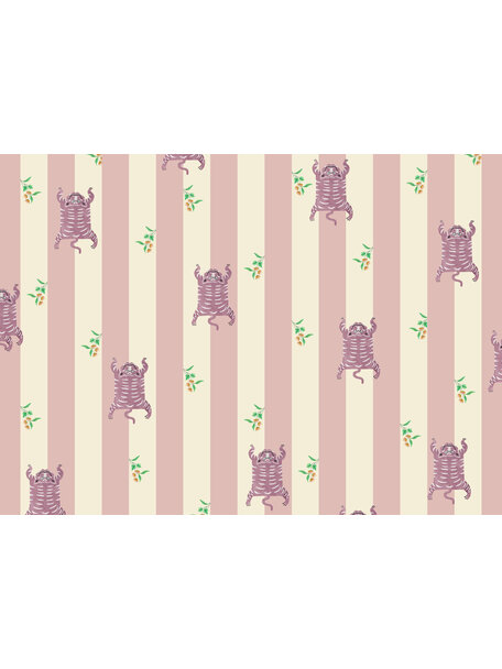 Wild Streaks Pink Wallpaper