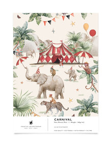 Carnival Wallpaper Sample A4