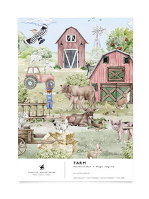 Farm Wallpaper Sample A4