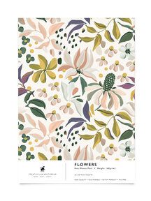 Flowers Wallpaper Sample A4