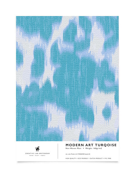 Modern Art Turquoise