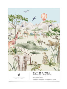 Out of Africa Wallpaper Sample A4
