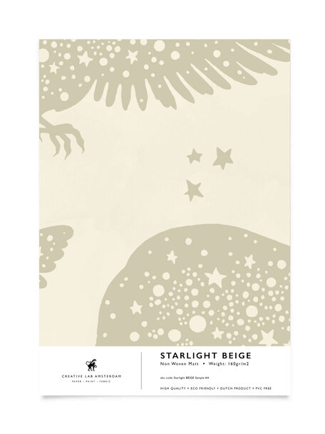 Starlight Beige Wallpaper