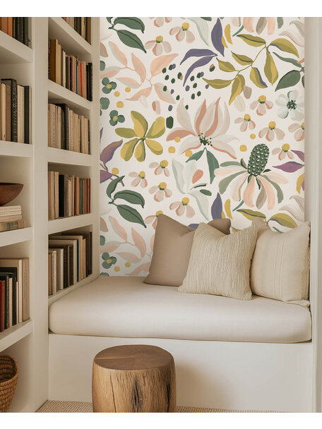 Floral Arches Wallpaper