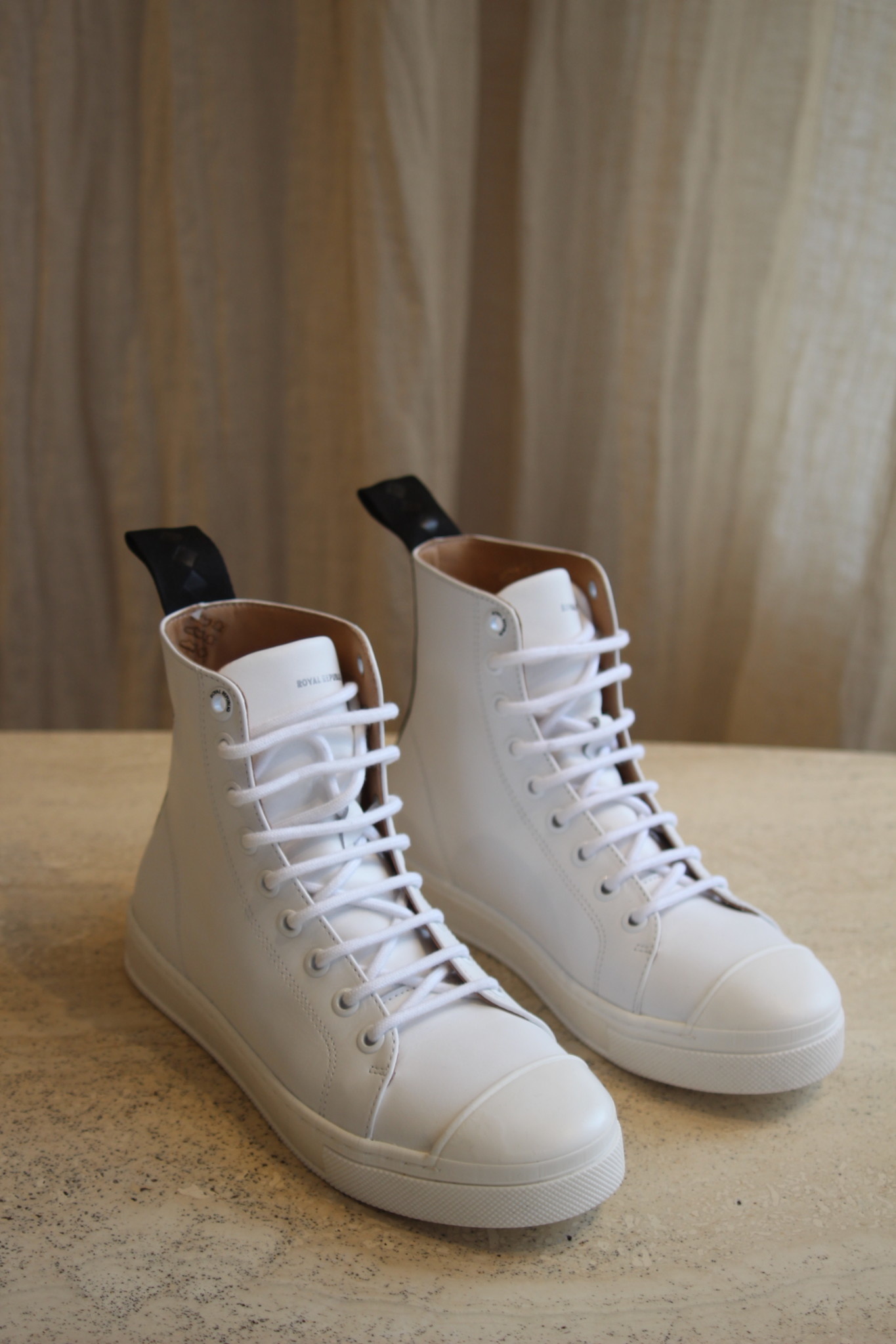 Court High Top Sneaker - Antraciet