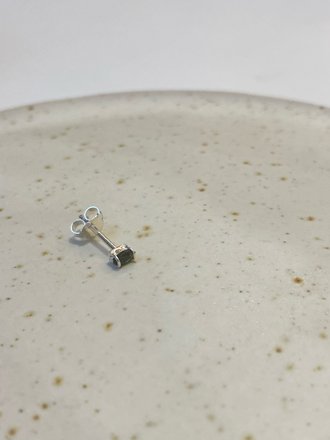 By1Oak Twilight Silver Earring