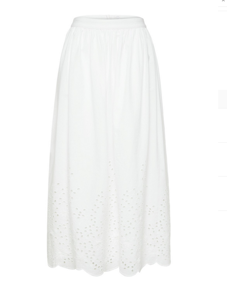 Selected Femme Ramone Broderi Skirt