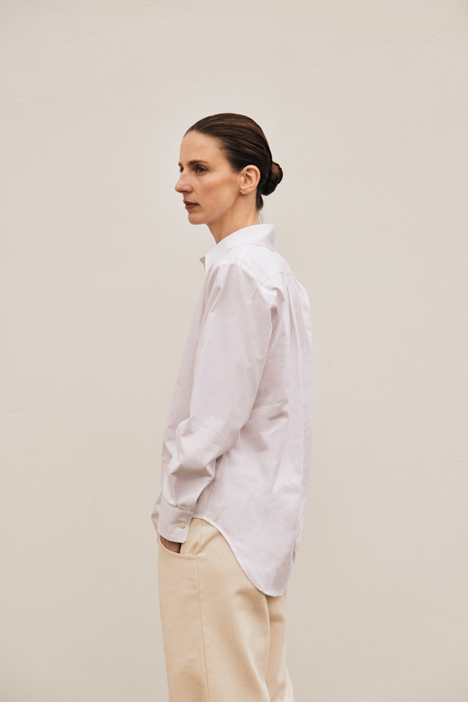 Gris Voltaire Poplin Shirt