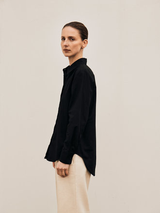 Gris Voltaire Poplin Shirt