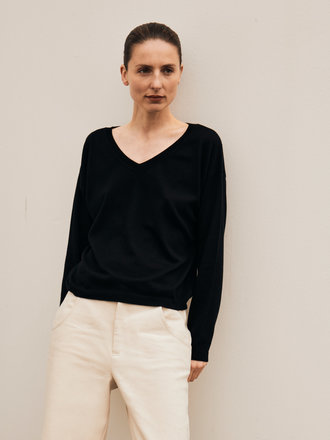 Gris Rousseau Reversible Knit