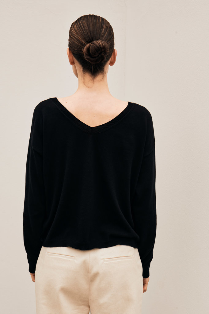 Gris Rousseau Reversible Knit