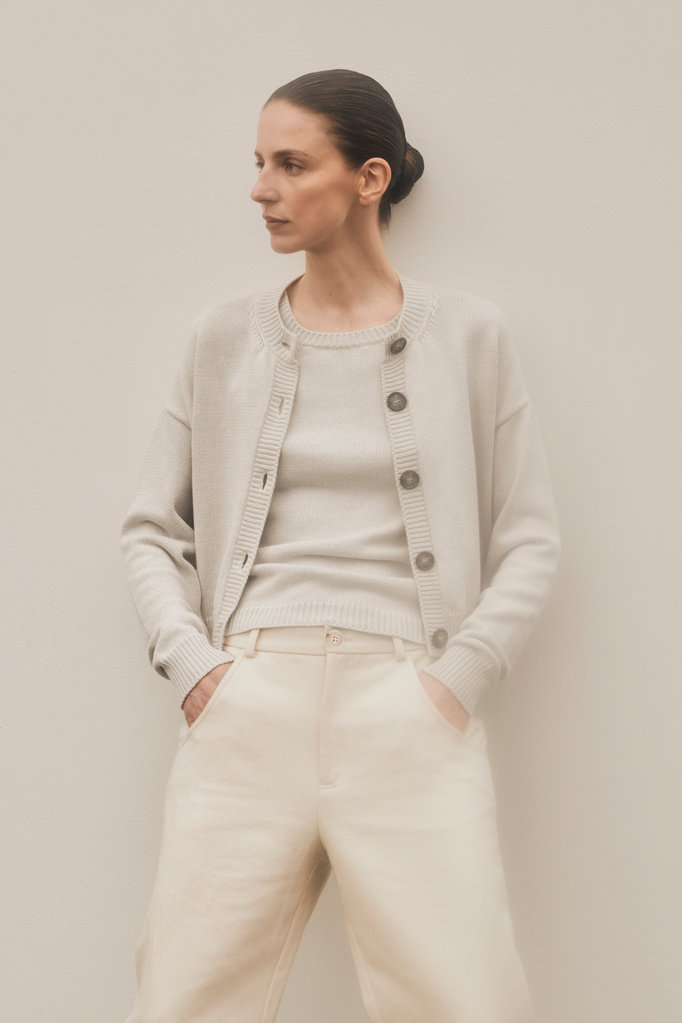 Gris Barthou Cardigan