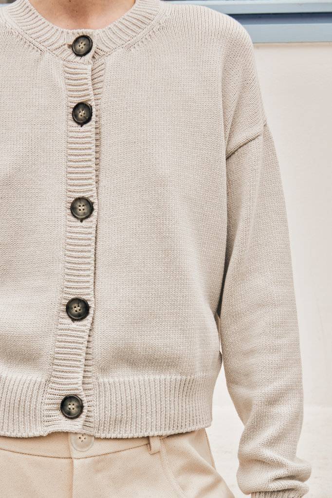 Gris Barthou Cardigan