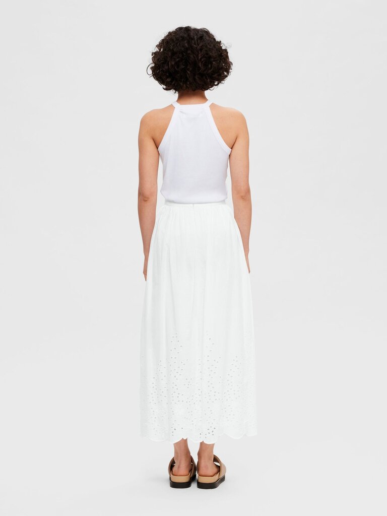 Selected Femme Ramone Broderi Skirt