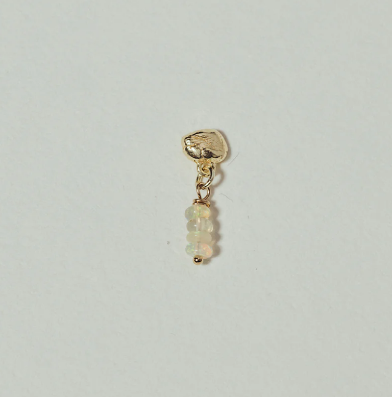 By1Oak Island Stud Opal Earring